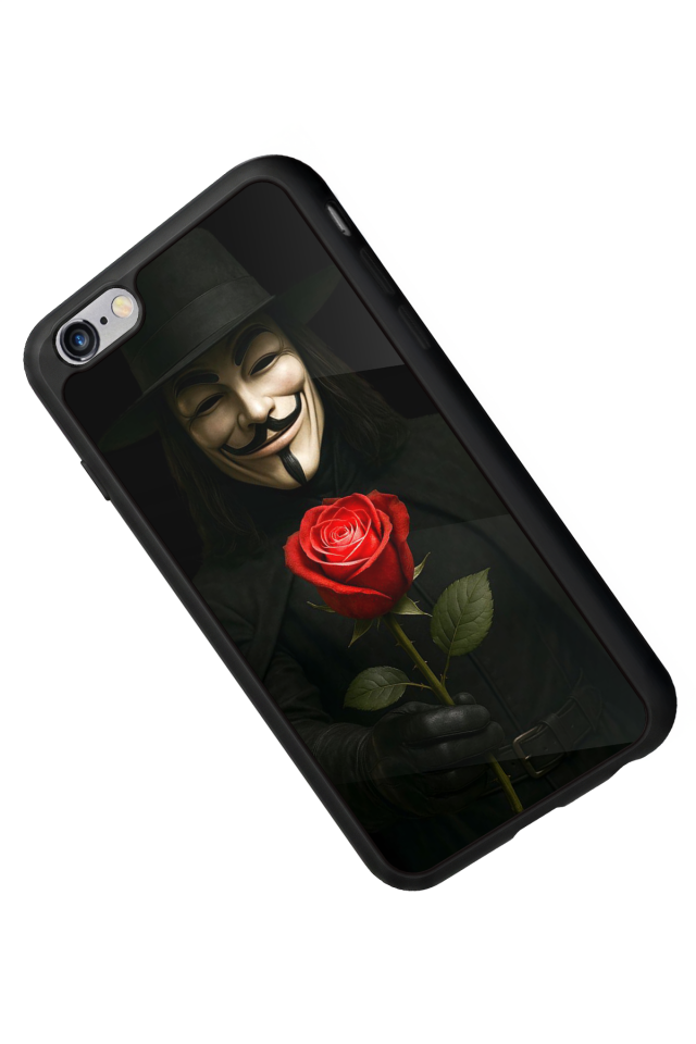 iPhone 6s Plus Uyumlu Vendetta Tasarımlı Glossy Premium Kılıf