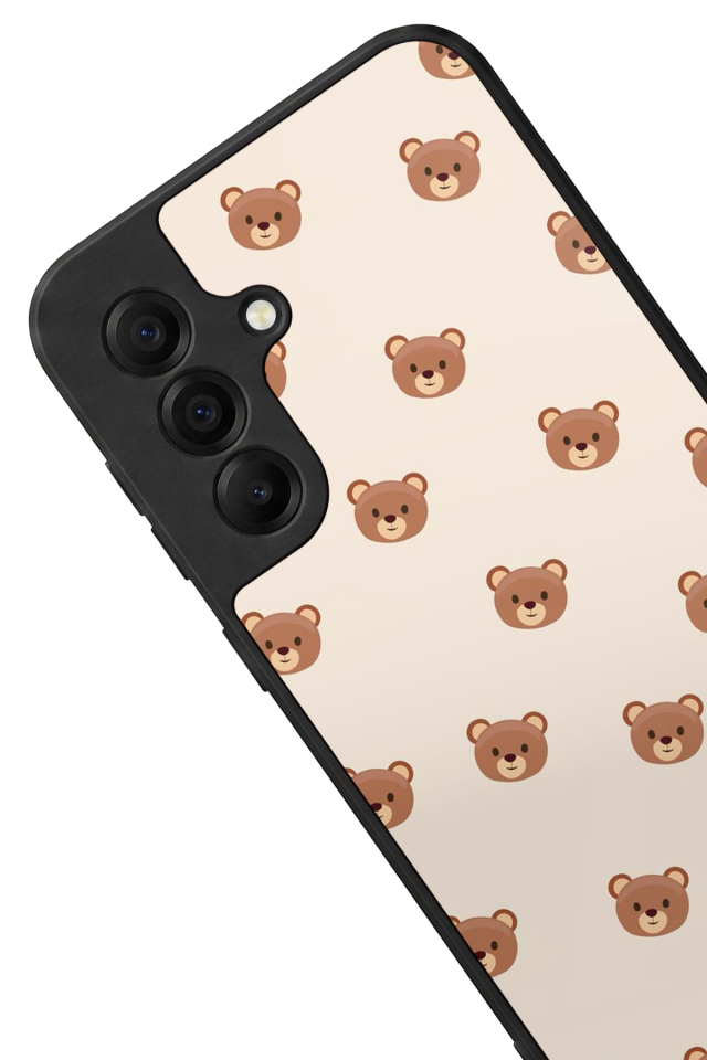 Samsung Galaxy A17 Uyumlu Ayı Tasarımlı Glossy Premium Kılıf