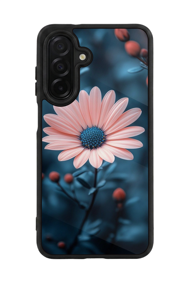 Samsung Galaxy A56 Uyumlu Cicek Tasarımlı Glossy Premium Kılıf