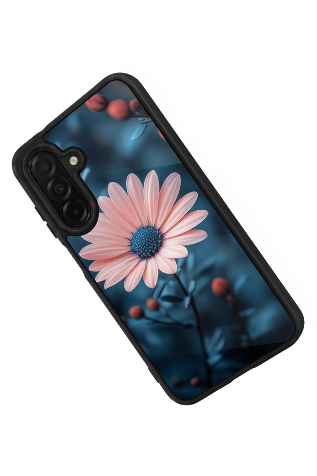 Samsung Galaxy A56 Uyumlu Cicek Tasarımlı Glossy Premium Kılıf