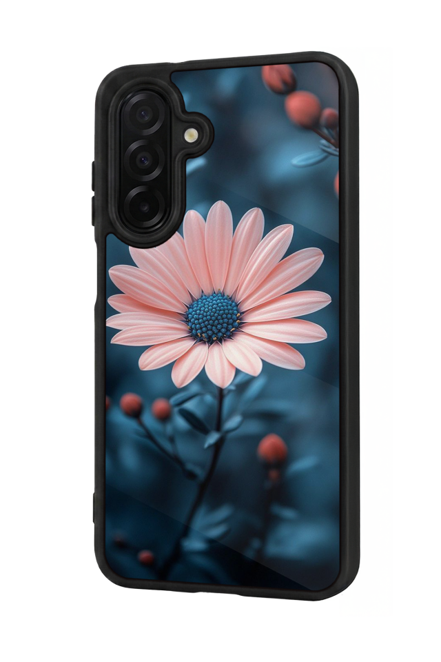 Samsung Galaxy A56 Uyumlu Cicek Tasarımlı Glossy Premium Kılıf