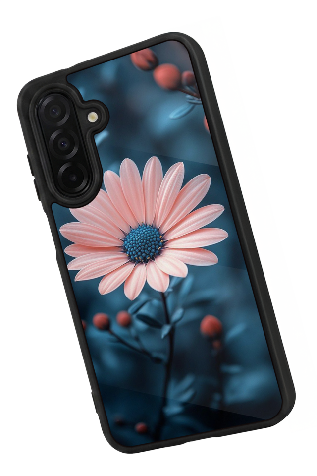 Samsung Galaxy A56 Uyumlu Cicek Tasarımlı Glossy Premium Kılıf