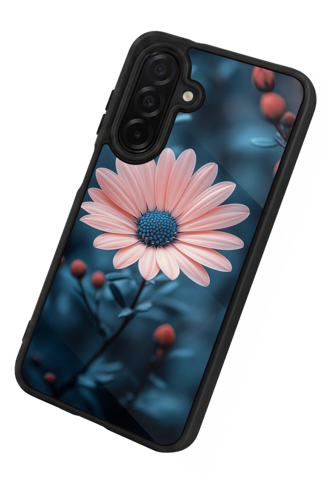 Samsung Galaxy A56 Uyumlu Cicek Tasarımlı Glossy Premium Kılıf