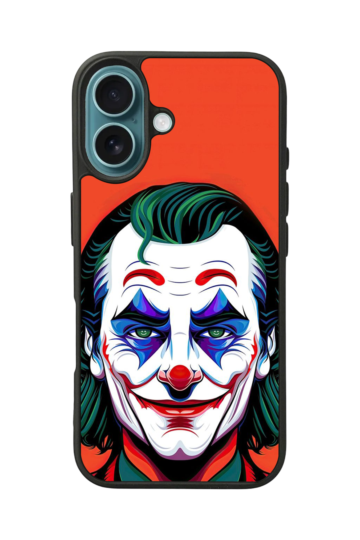 iPhone 16 Uyumlu Joker Tasarımlı Glossy Premium Kılıf
