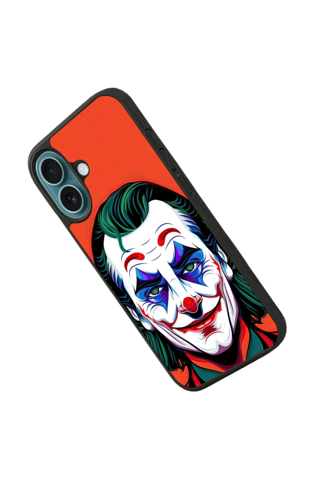 iPhone 16 Uyumlu Joker Tasarımlı Glossy Premium Kılıf