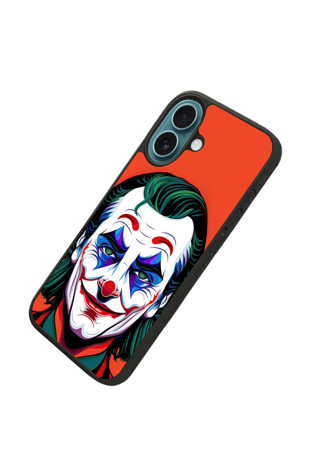iPhone 16 Uyumlu Joker Tasarımlı Glossy Premium Kılıf