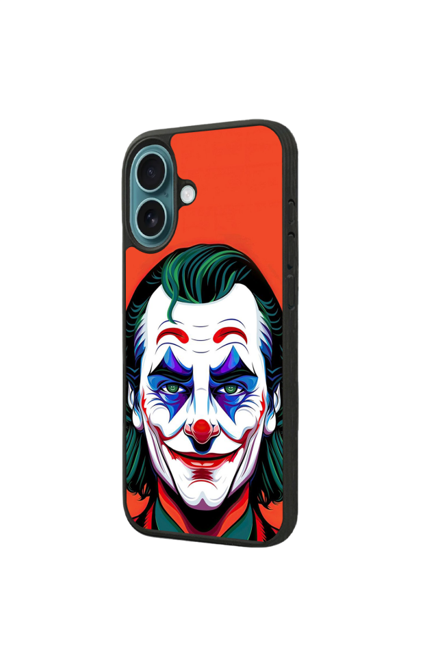 iPhone 16 Uyumlu Joker Tasarımlı Glossy Premium Kılıf