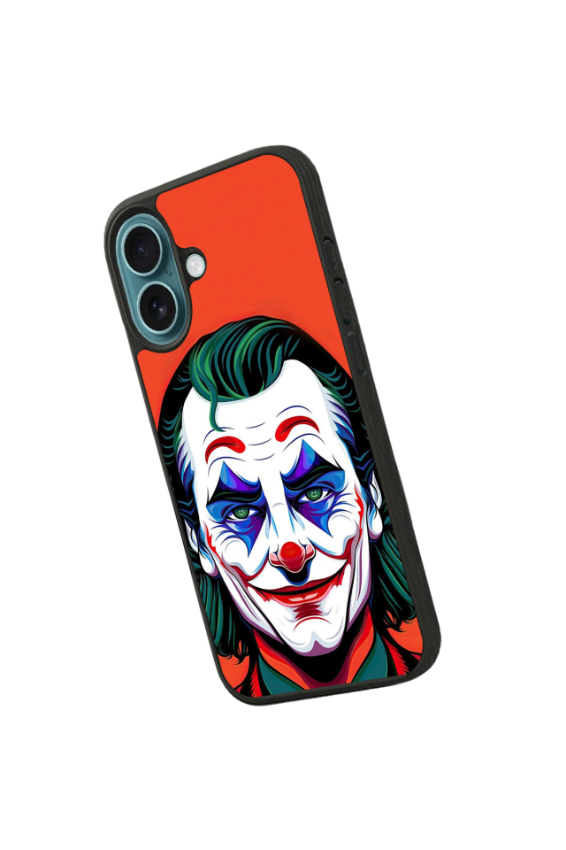 iPhone 16 Uyumlu Joker Tasarımlı Glossy Premium Kılıf