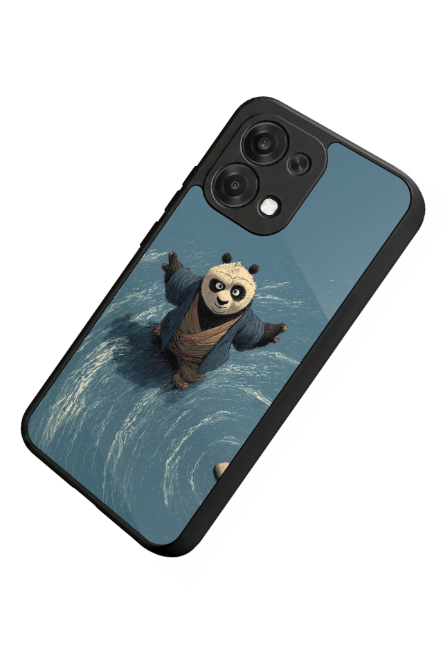 Oppo A6 Pro Uyumlu Kung Fu Panda Tasarımlı Glossy Premium Kılıf