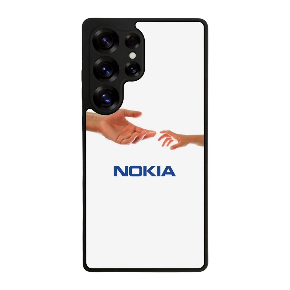 Samsung Galaxy S25 Ultra Uyumlu Nokia Tasarımlı Glossy Premium Kılıf