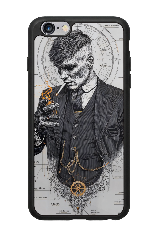iPhone 6 Plus Uyumlu Peaky Blinders Tasarımlı Glossy Premium Kılıf