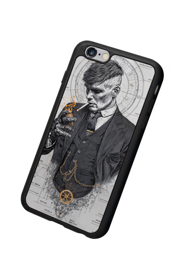 iPhone 6 Plus Uyumlu Peaky Blinders Tasarımlı Glossy Premium Kılıf