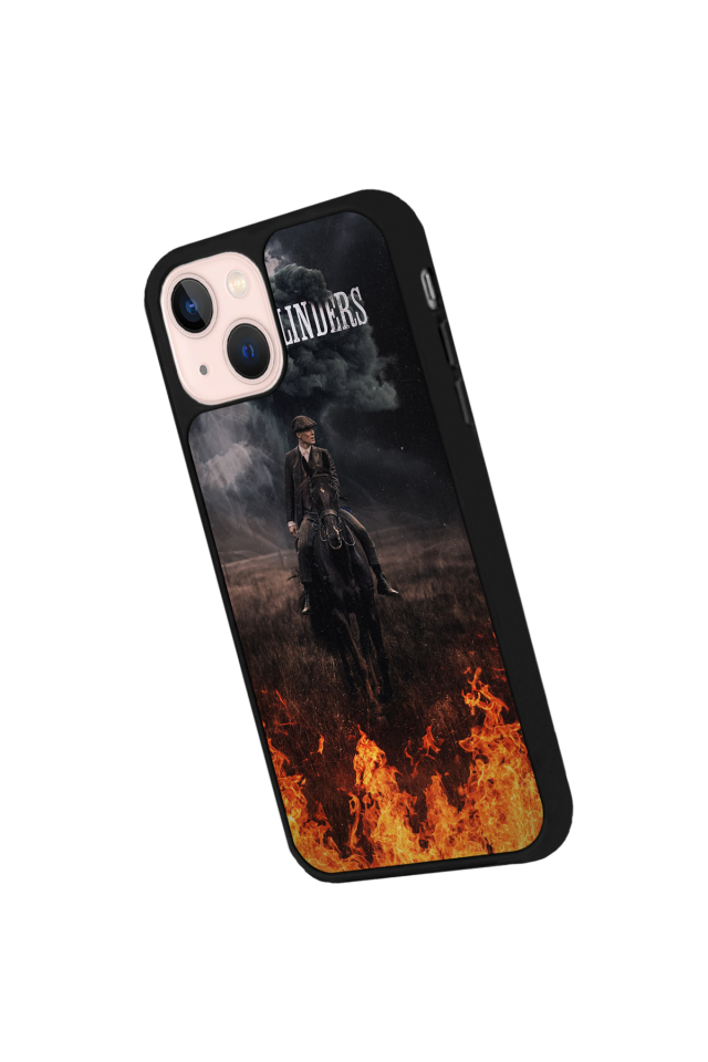 iPhone 13 Mini Uyumlu Peaky Blinders Tasarımlı Glossy Premium Kılıf