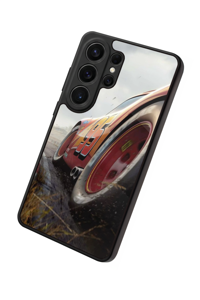 Samsung Galaxy S26 Ultra Uyumlu Şimsek McQueen Tasarımlı Glossy Premium Kılıf
