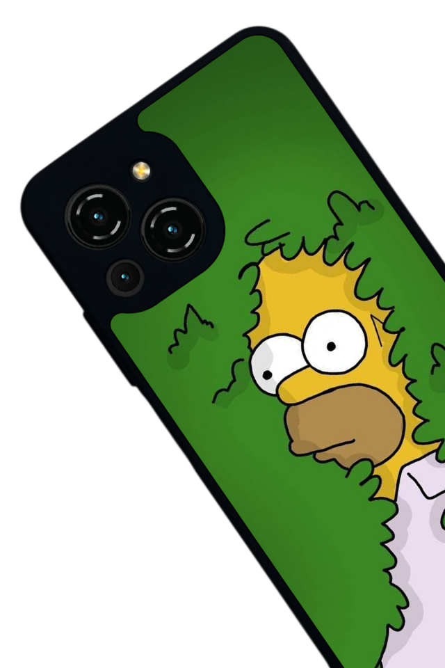 Reeder S23 Pro Max Uyumlu The Simpsons Tasarımlı Glossy Premium Kılıf