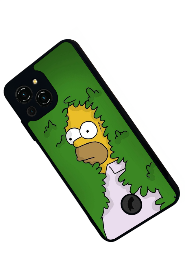 Reeder S23 Pro Max Uyumlu The Simpsons Tasarımlı Glossy Premium Kılıf