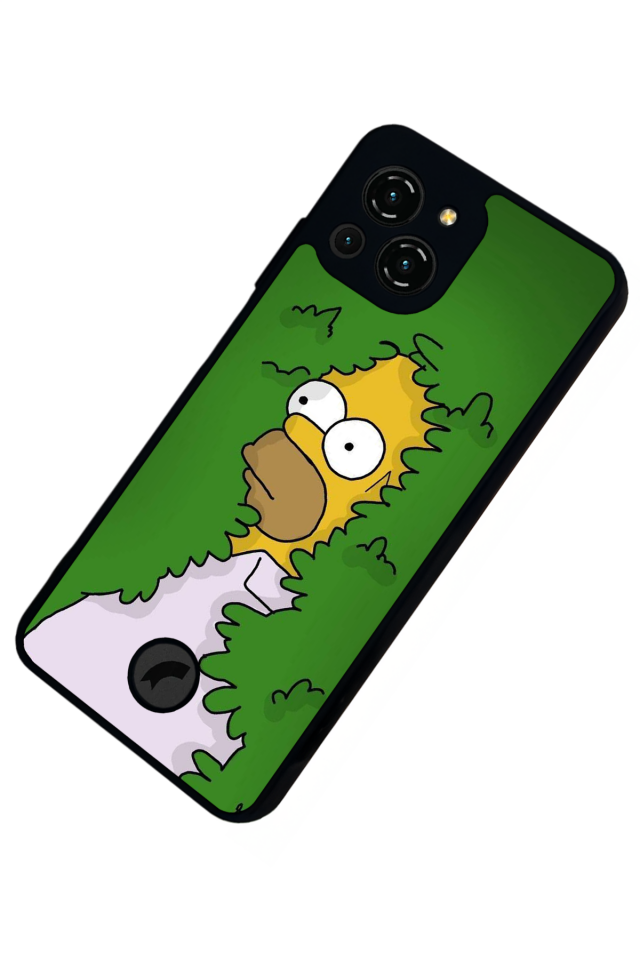 Reeder S23 Pro Max Uyumlu The Simpsons Tasarımlı Glossy Premium Kılıf