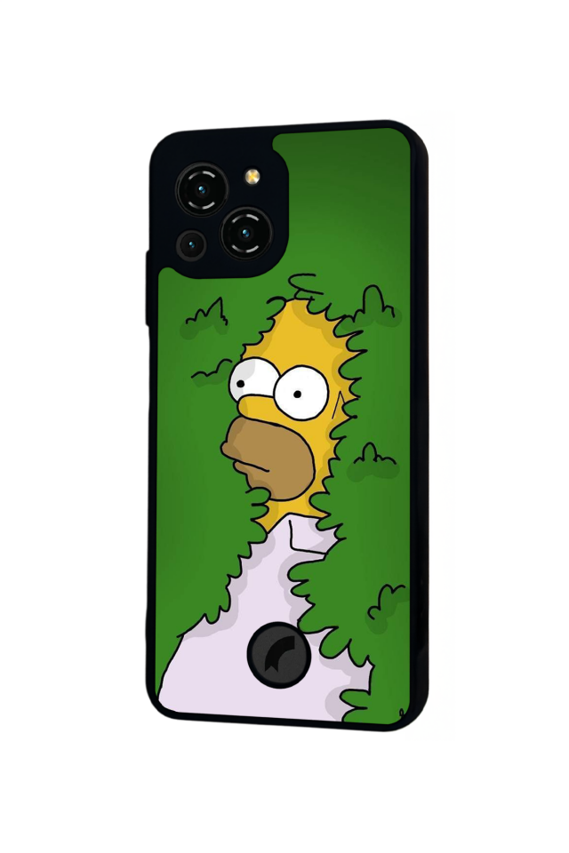 Reeder S23 Pro Max Uyumlu The Simpsons Tasarımlı Glossy Premium Kılıf