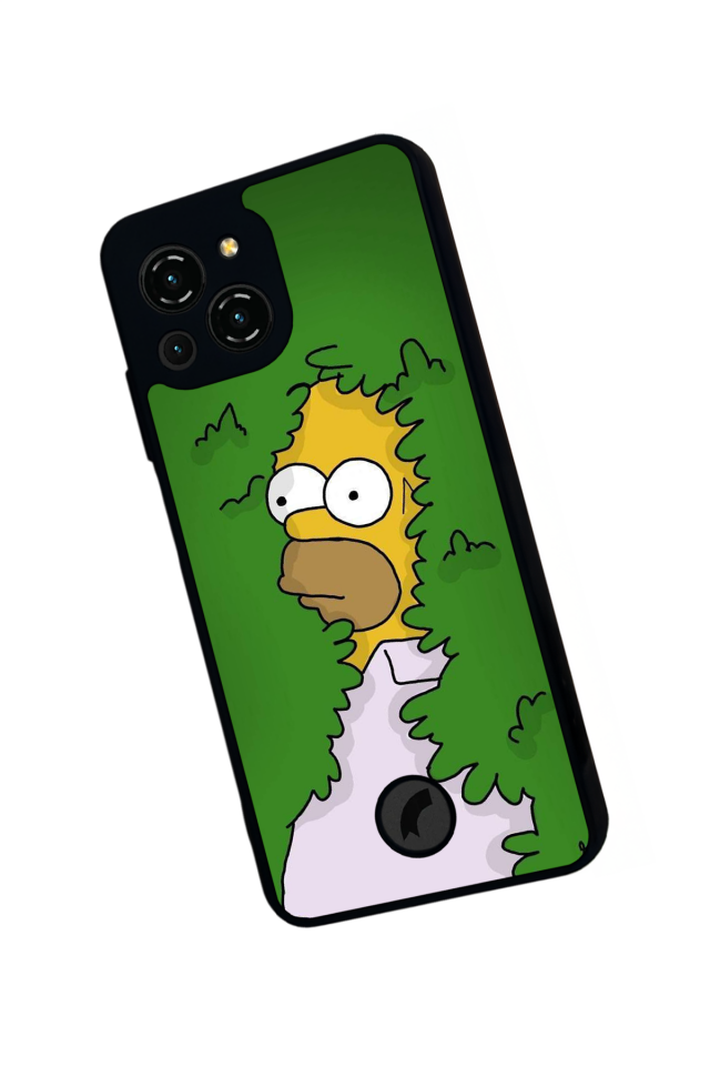 Reeder S23 Pro Max Uyumlu The Simpsons Tasarımlı Glossy Premium Kılıf
