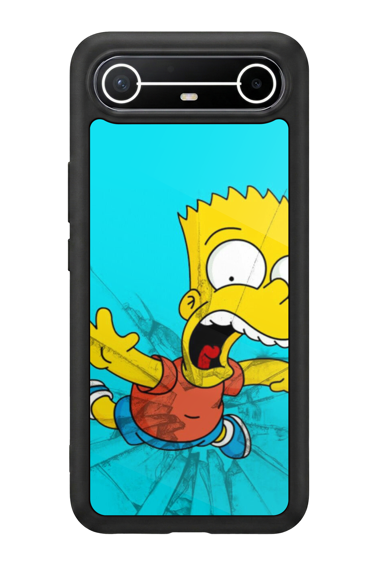 Tecno Spark Slim 5G Uyumlu The Simpsons Tasarımlı Glossy Premium Kılıf