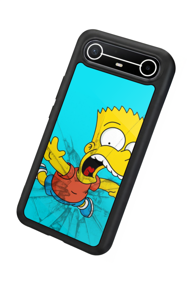 Tecno Spark Slim 5G Uyumlu The Simpsons Tasarımlı Glossy Premium Kılıf