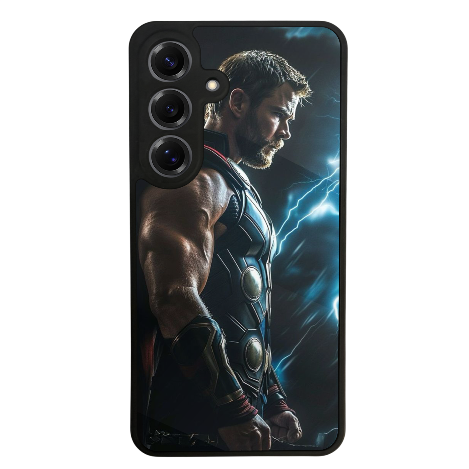Samsung Galaxy S25 Uyumlu Thor Tasarımlı Glossy Premium Kılıf