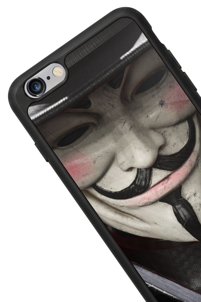 iPhone 6s Plus Uyumlu Vendetta Tasarımlı Glossy Premium Kılıf