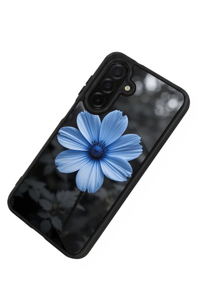 Samsung Galaxy A56 Uyumlu Cicek Tasarımlı Glossy Premium Kılıf