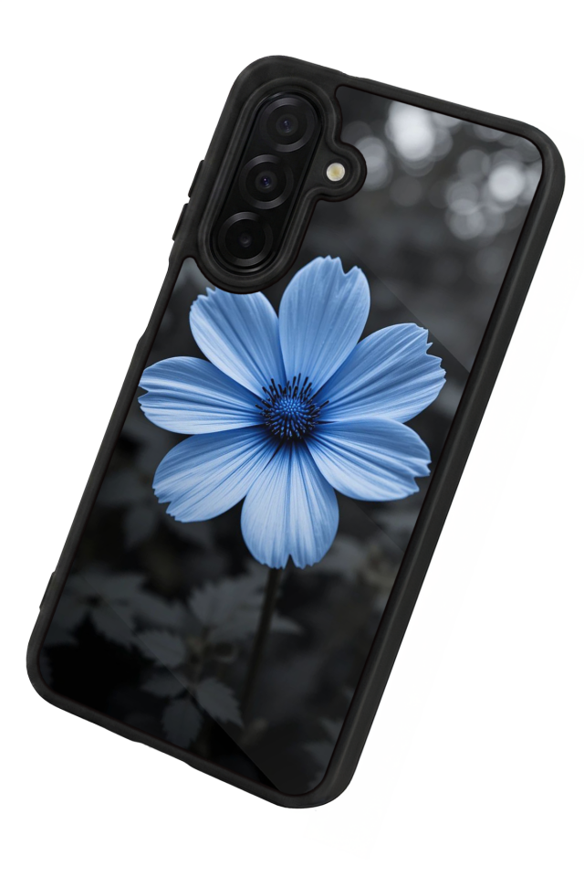 Samsung Galaxy A56 Uyumlu Cicek Tasarımlı Glossy Premium Kılıf