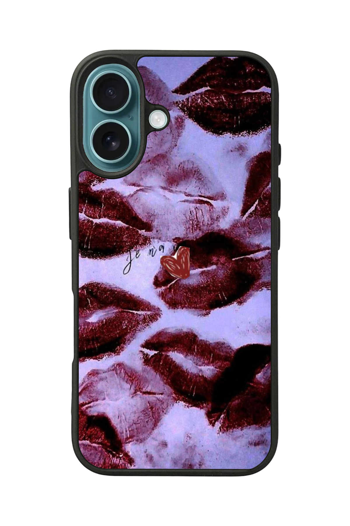 iPhone 16 Plus Uyumlu Dudak Tasarımlı Glossy Premium Kılıf