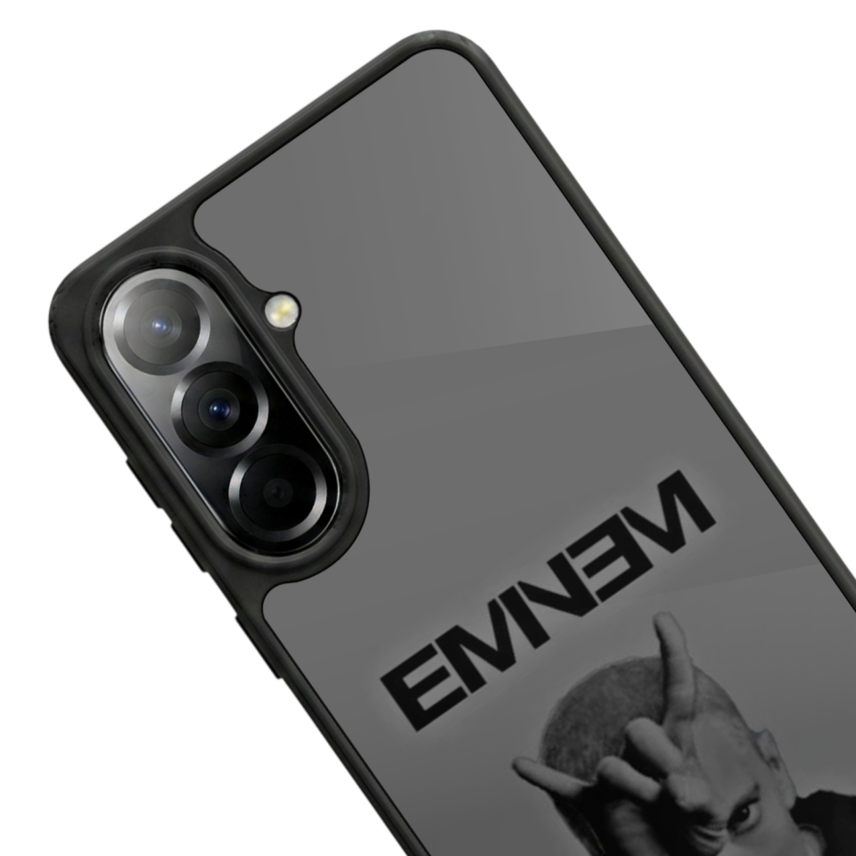Samsung Galaxy A37 Uyumlu Eminem Tasarımlı Glossy Premium Kılıf