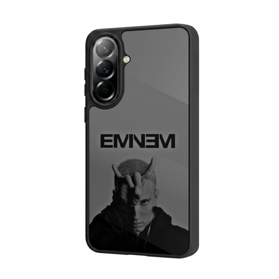 Samsung Galaxy A37 Uyumlu Eminem Tasarımlı Glossy Premium Kılıf