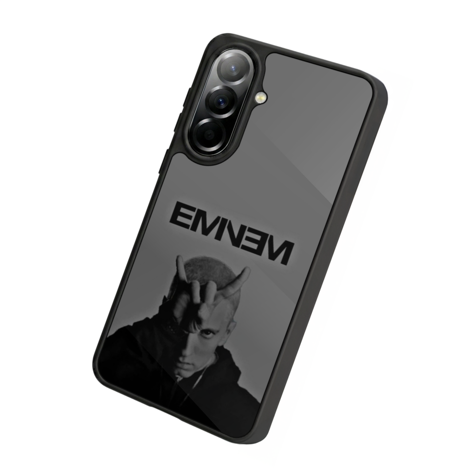 Samsung Galaxy A37 Uyumlu Eminem Tasarımlı Glossy Premium Kılıf