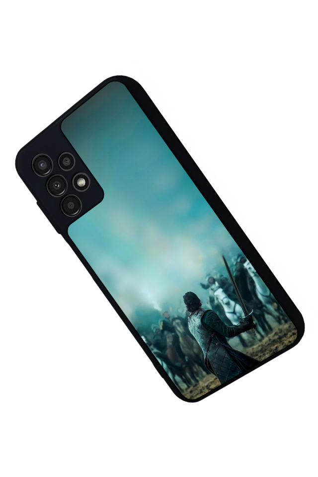 Samsung Galaxy A13 Uyumlu GameOfThrones Tasarımlı Glossy Premium Kılıf