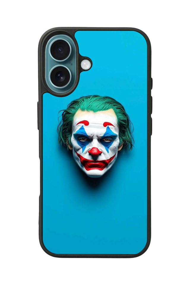 iPhone 16 Uyumlu Joker Tasarımlı Glossy Premium Kılıf