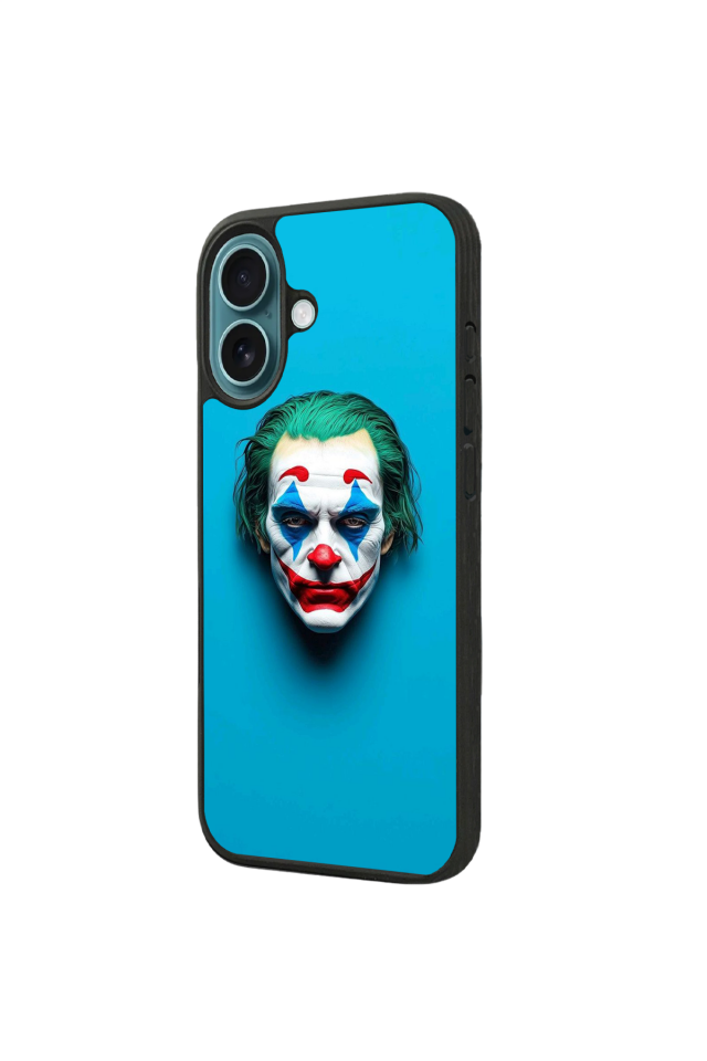 iPhone 16 Uyumlu Joker Tasarımlı Glossy Premium Kılıf