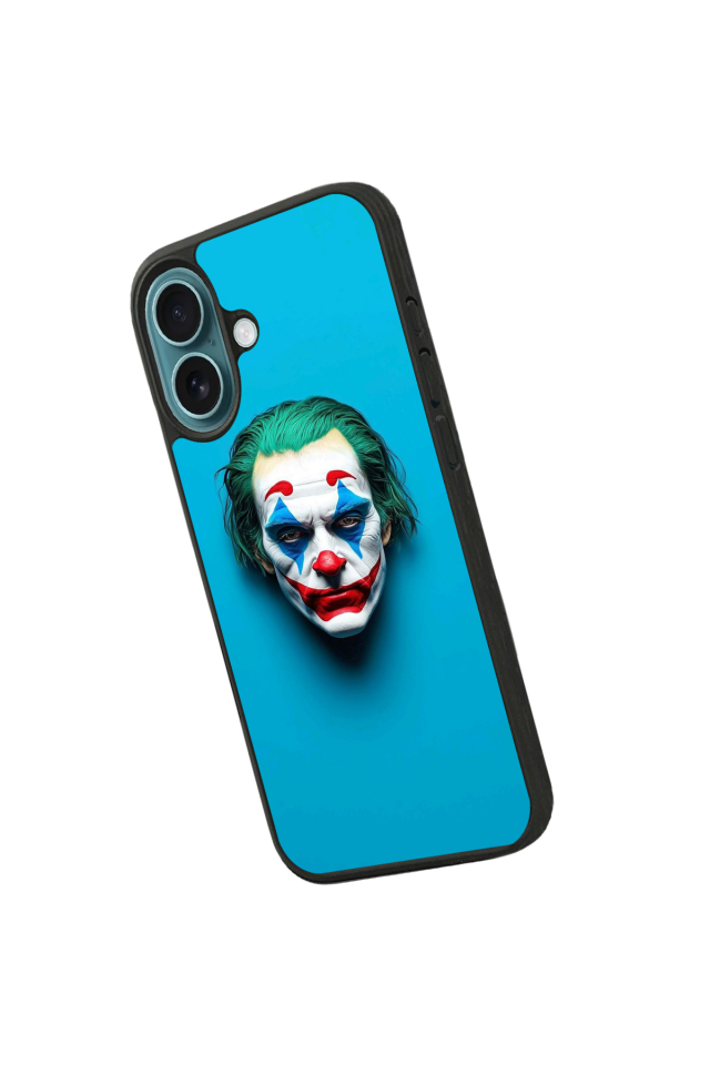 iPhone 16 Uyumlu Joker Tasarımlı Glossy Premium Kılıf