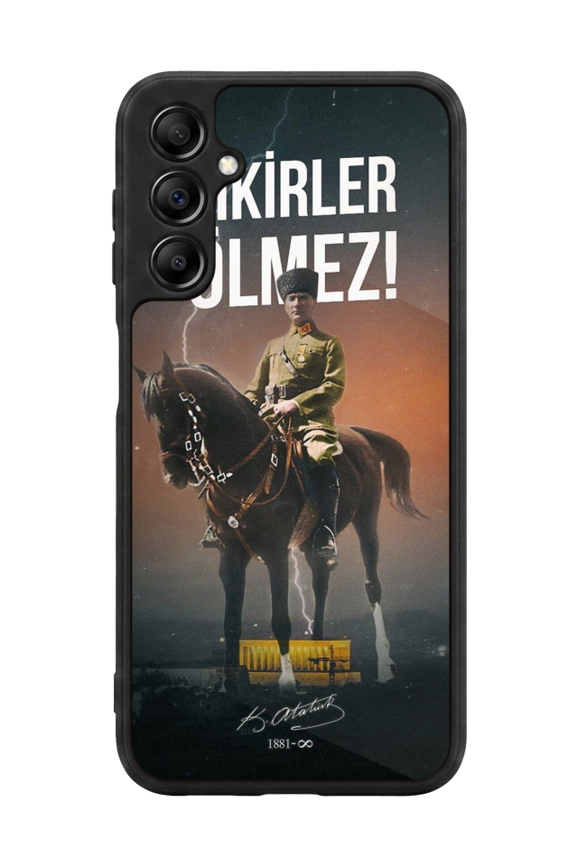 Samsung Galaxy A14 Uyumlu Mustafa Kemal Ataturk Tasarımlı Glossy Premium Kılıf