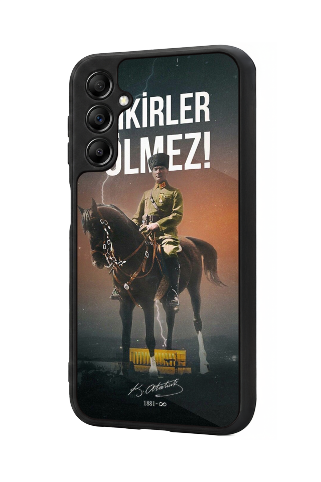 Samsung Galaxy A14 Uyumlu Mustafa Kemal Ataturk Tasarımlı Glossy Premium Kılıf