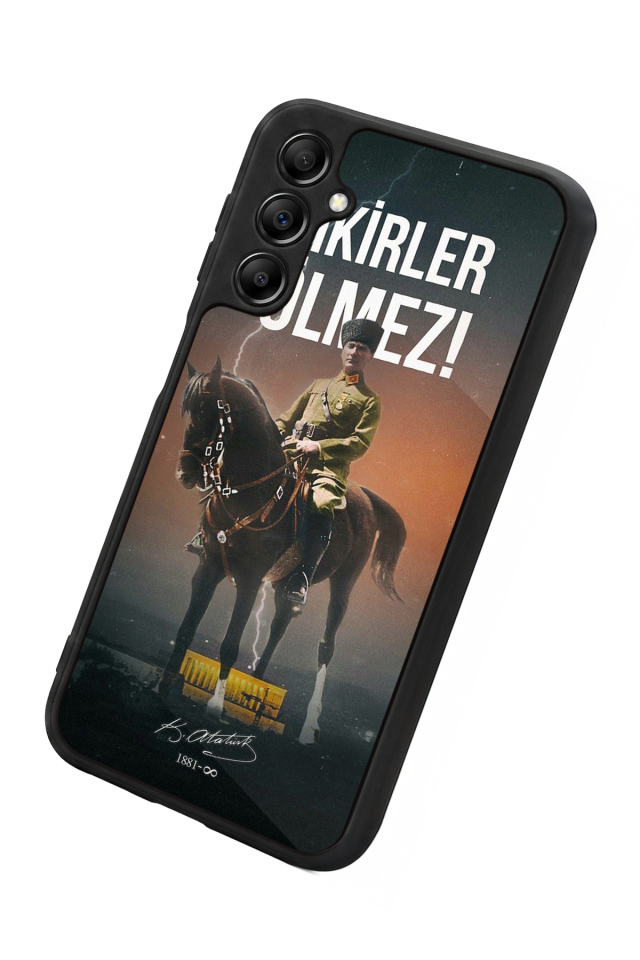 Samsung Galaxy A14 Uyumlu Mustafa Kemal Ataturk Tasarımlı Glossy Premium Kılıf