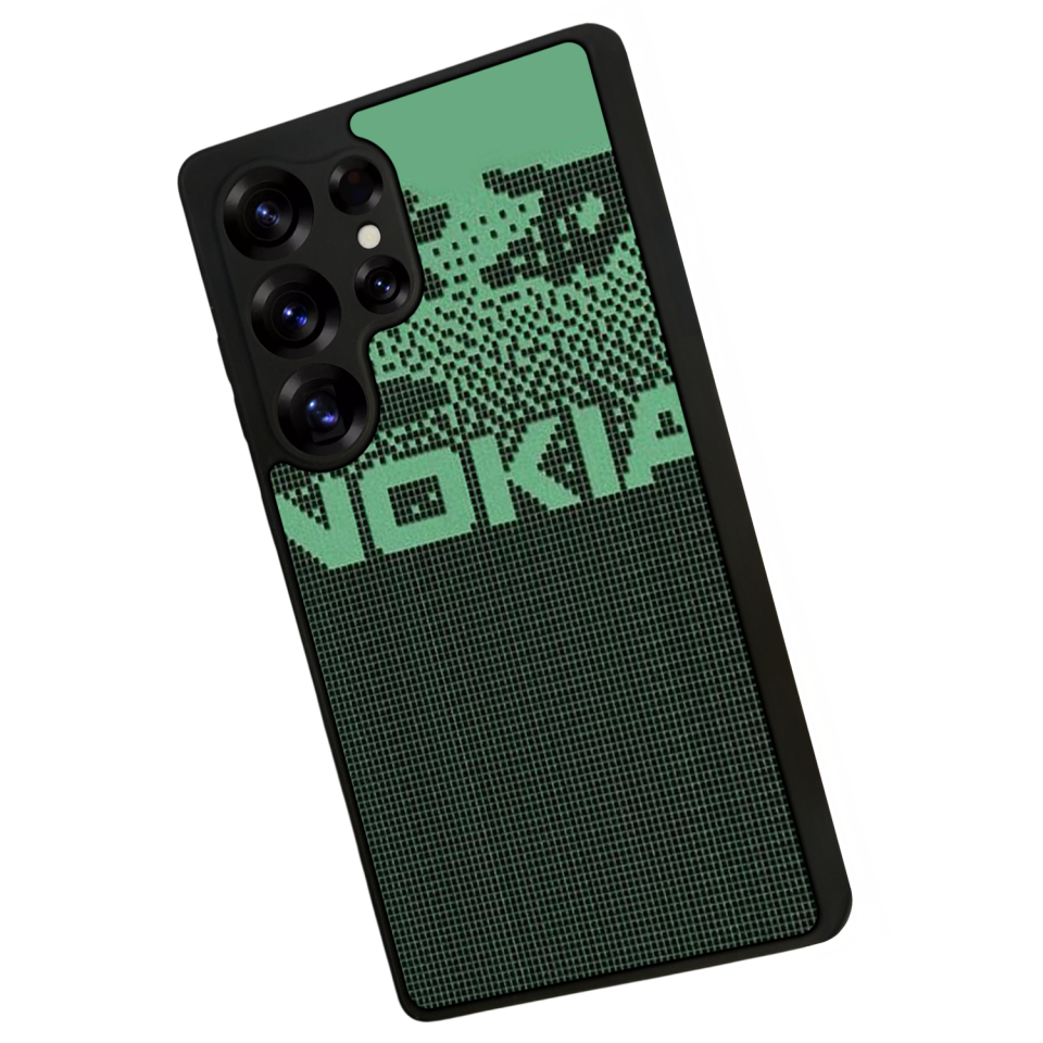Samsung Galaxy S25 Ultra Uyumlu Nokia Tasarımlı Glossy Premium Kılıf