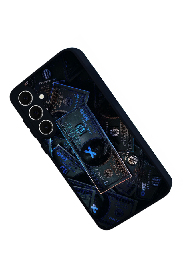 Samsung Galaxy A16 Uyumlu Para Tasarımlı Glossy Premium Kılıf