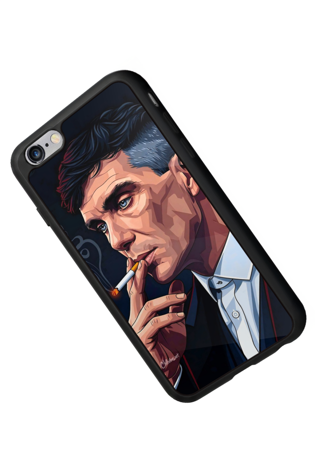 iPhone 6 Plus Uyumlu Peaky Blinders Tasarımlı Glossy Premium Kılıf