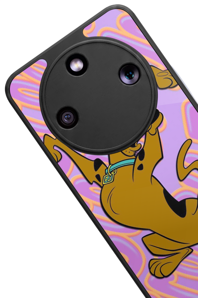 Honor Magic 8 Lite Uyumlu Scooby Doo Tasarımlı Glossy Premium Kılıf