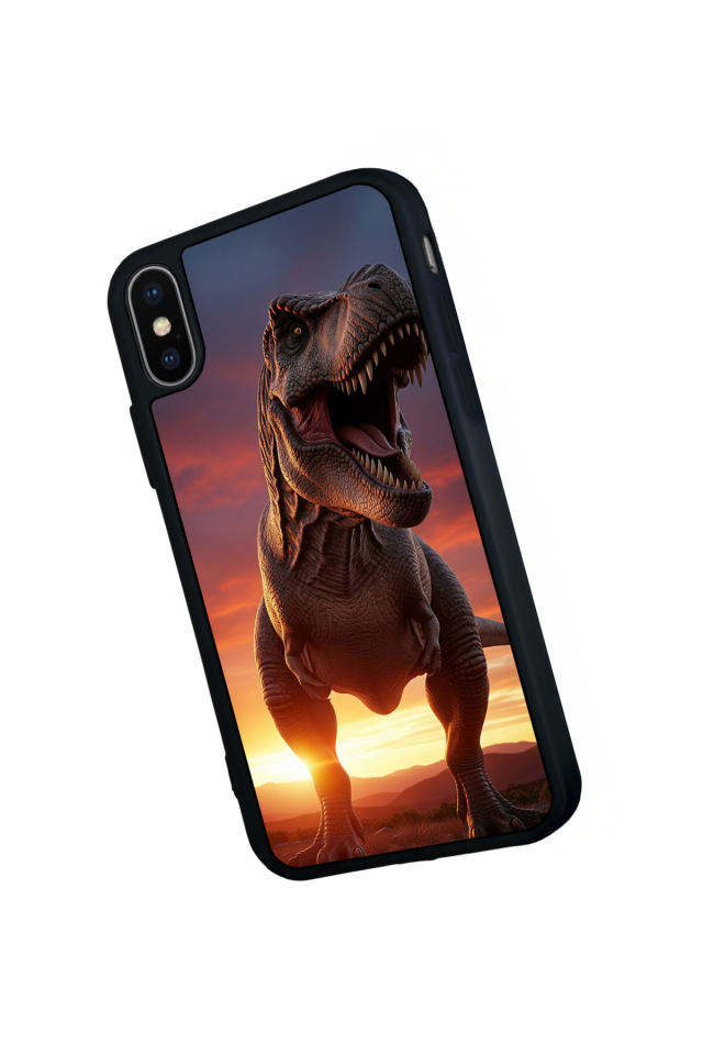 iPhone X/ XS Uyumlu T-ReiPhone X/ XS Tasarımlı Glossy Premium Kılıf