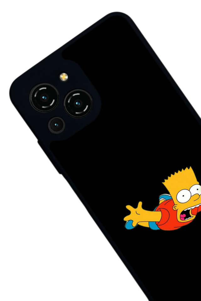Reeder S23 Pro Max Uyumlu The Simpsons Tasarımlı Glossy Premium Kılıf