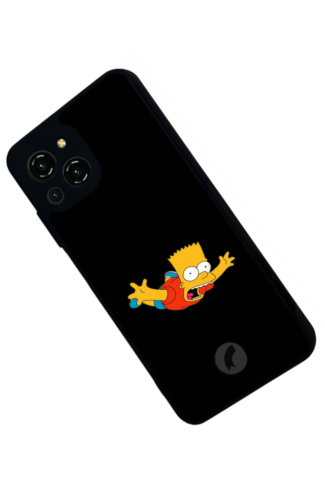 Reeder S23 Pro Max Uyumlu The Simpsons Tasarımlı Glossy Premium Kılıf