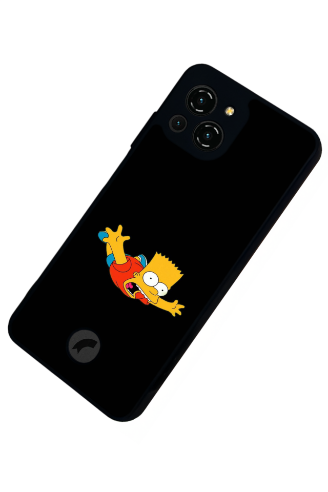 Reeder S23 Pro Max Uyumlu The Simpsons Tasarımlı Glossy Premium Kılıf