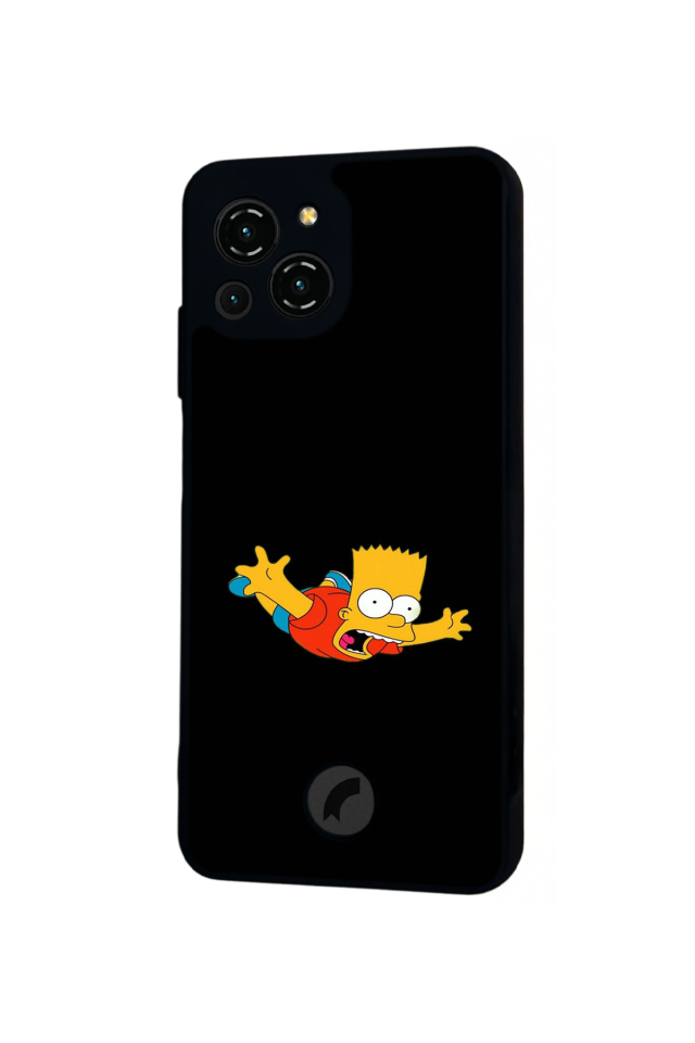 Reeder S23 Pro Max Uyumlu The Simpsons Tasarımlı Glossy Premium Kılıf