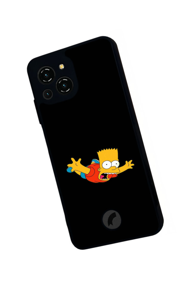 Reeder S23 Pro Max Uyumlu The Simpsons Tasarımlı Glossy Premium Kılıf